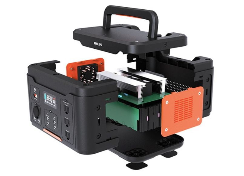 PHILIPS-特大容量便攜式電源-324000mAh-4種充電模式 - 5