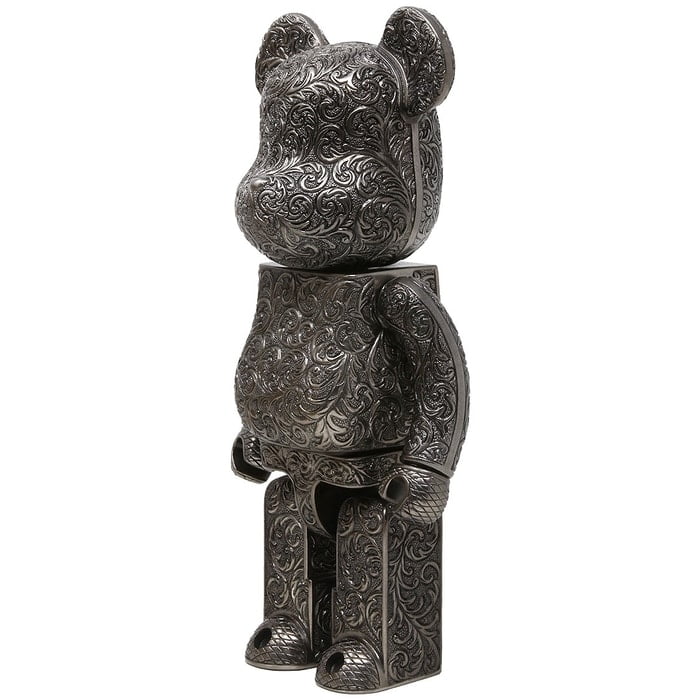 日本Arabesque Black 錫製BE@RBRICK 別注版- SearchingC