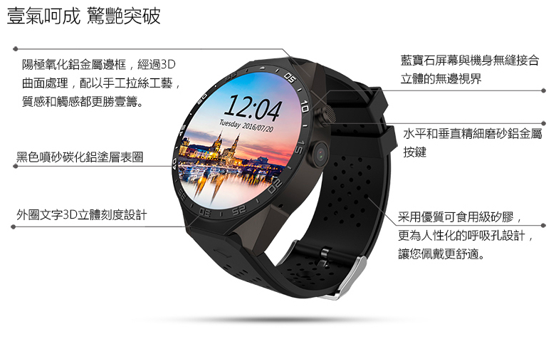 King Wear 史上功能最強 智能手錶6