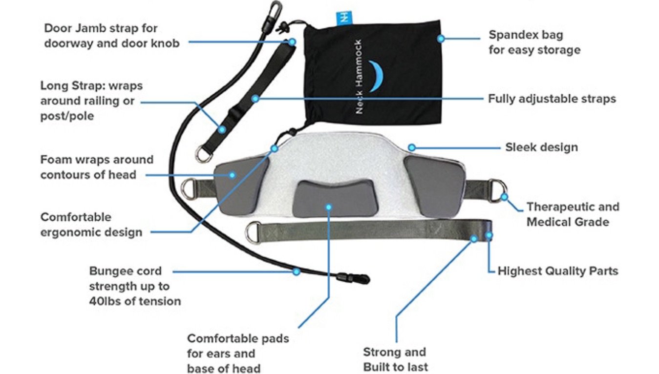 美國 Neck Hammock 頸椎治療吊床 feature