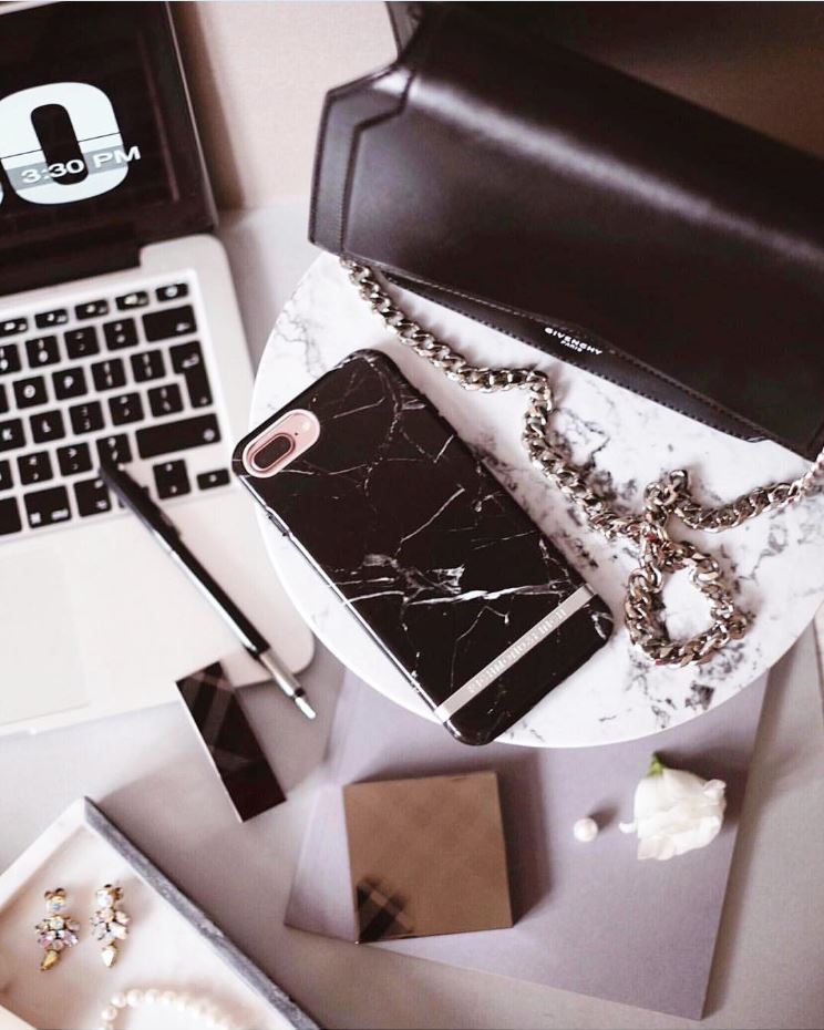 黑色大理石(銀框)