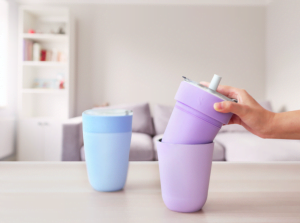 物料外層用上 304不鏽鋼，內層採用日本專利全白硬陶瓷，可裝任何飲料不留味。