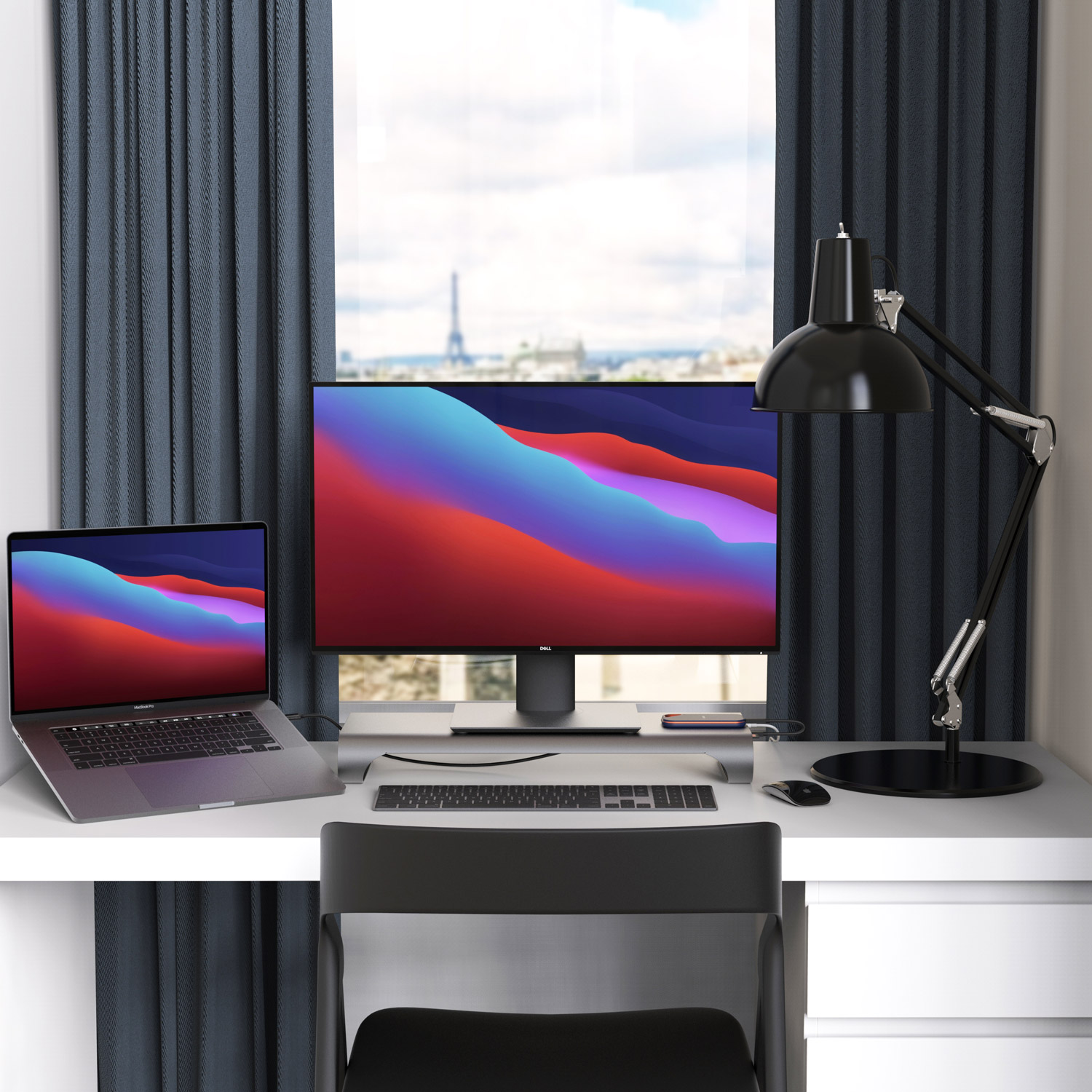 台灣MONITORMATE ProBASE Gen2 USB-C 10Gbps 多功能螢幕架(品牌