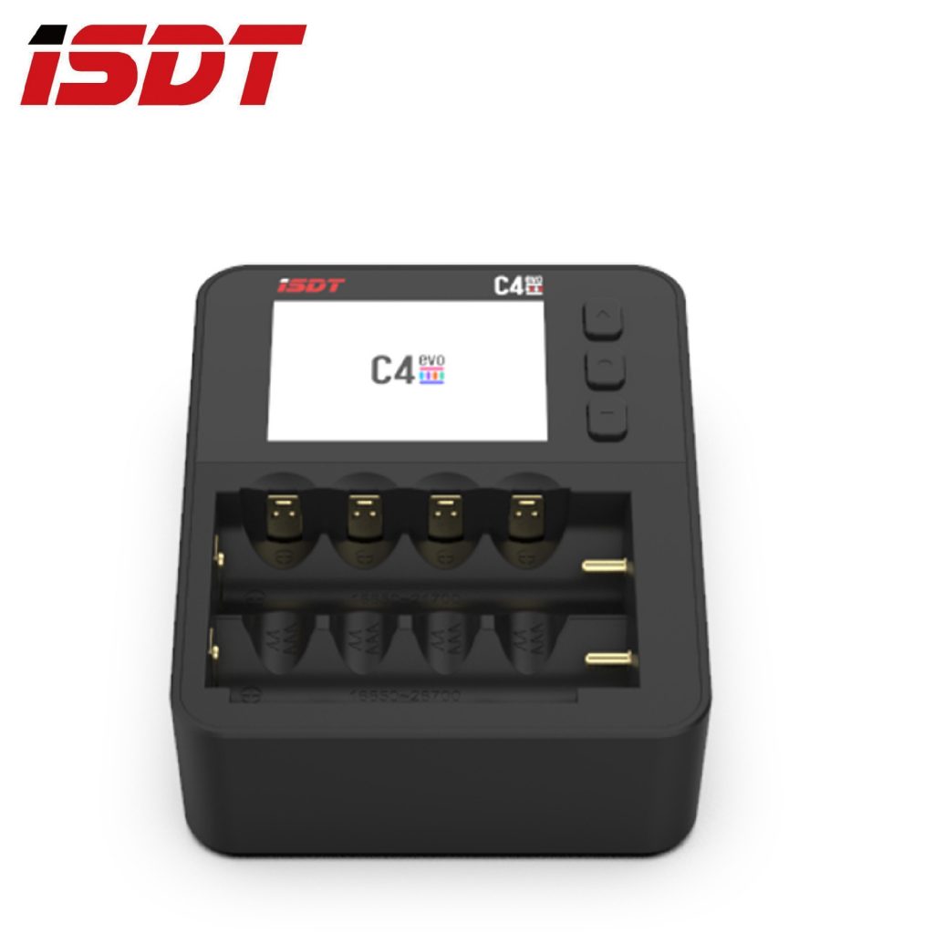 ISDT C4 EVO 智能多功能鋰電池充電器 - 7種操作模式 2A/3A/10440/10500 (品牌直送) - SearchingC