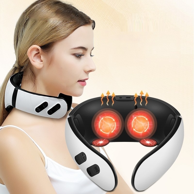 颈部按摩器 颈部按摩器- 电磁颈部按摩器- 15 级强度| Cool Mania