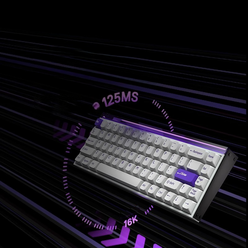 MelGeek 小蜜蜂MADE68PRO RT0.01 遊戲電競磁軸鍵盤(品牌直送) - SearchingC