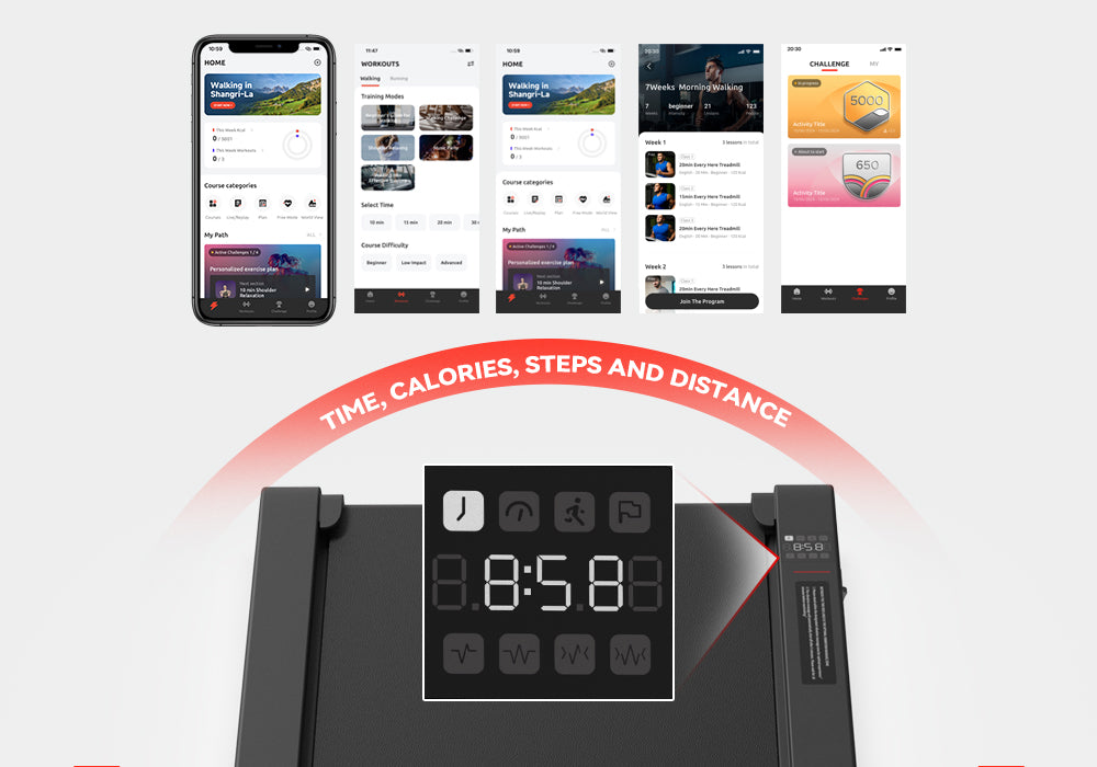 Speraxsports Walking Vibration Pad Vibrating Plate APP