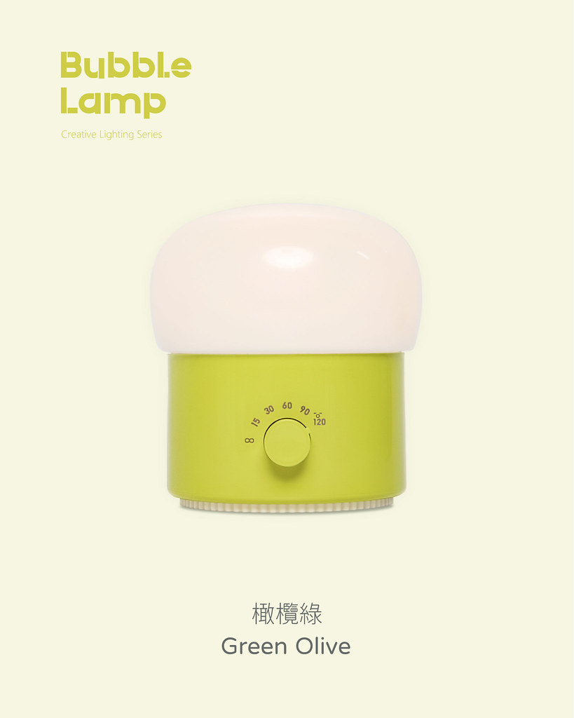 Bubble Night-質感泡泡調光定時夜燈/氛圍燈 | 生日禮物 交換禮物 - 燈具/燈飾 - 塑膠 白色