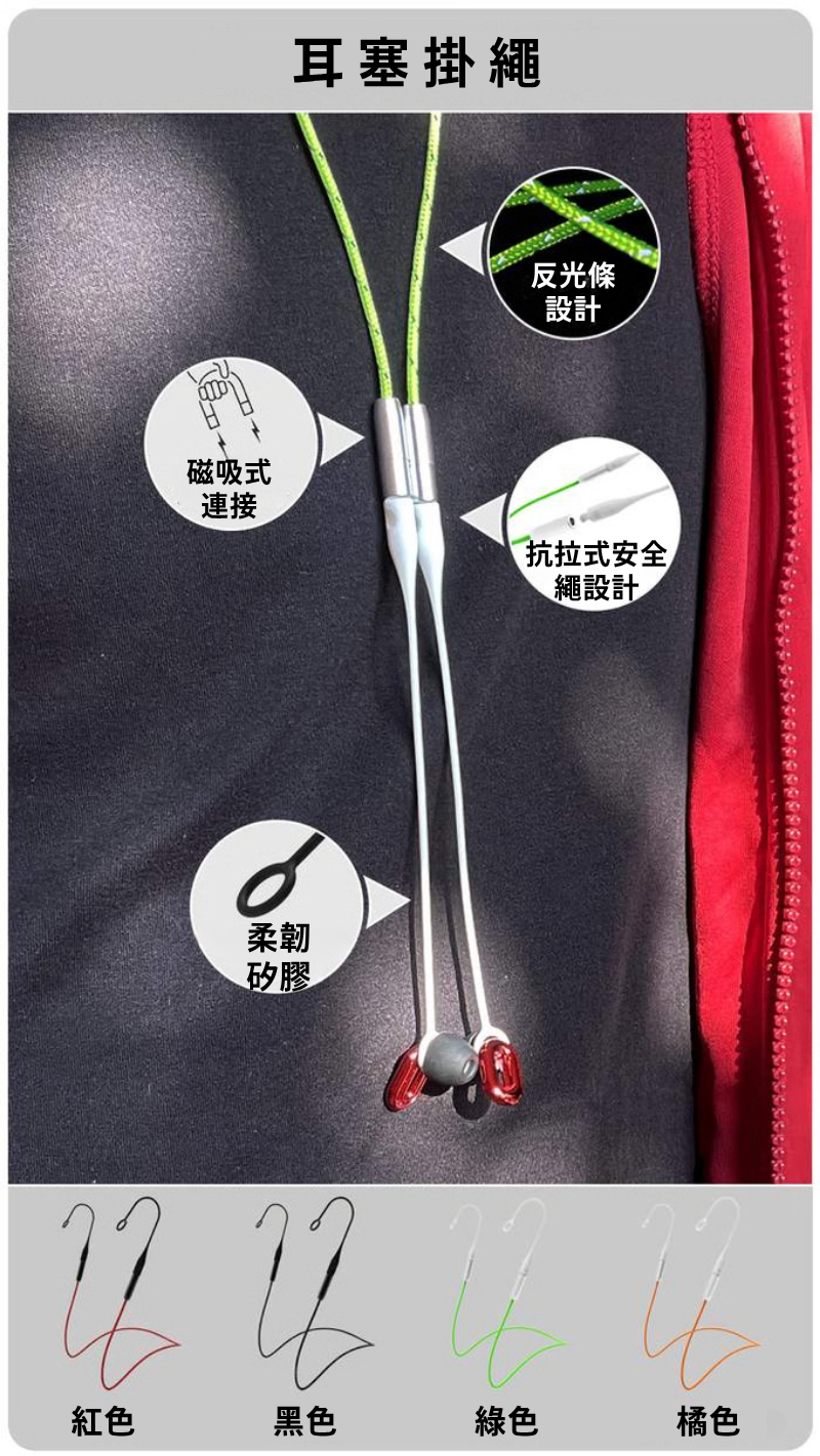 耳塞掛繩介紹