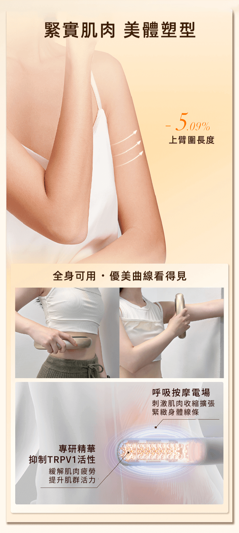 緊實肌肉 美體塑形