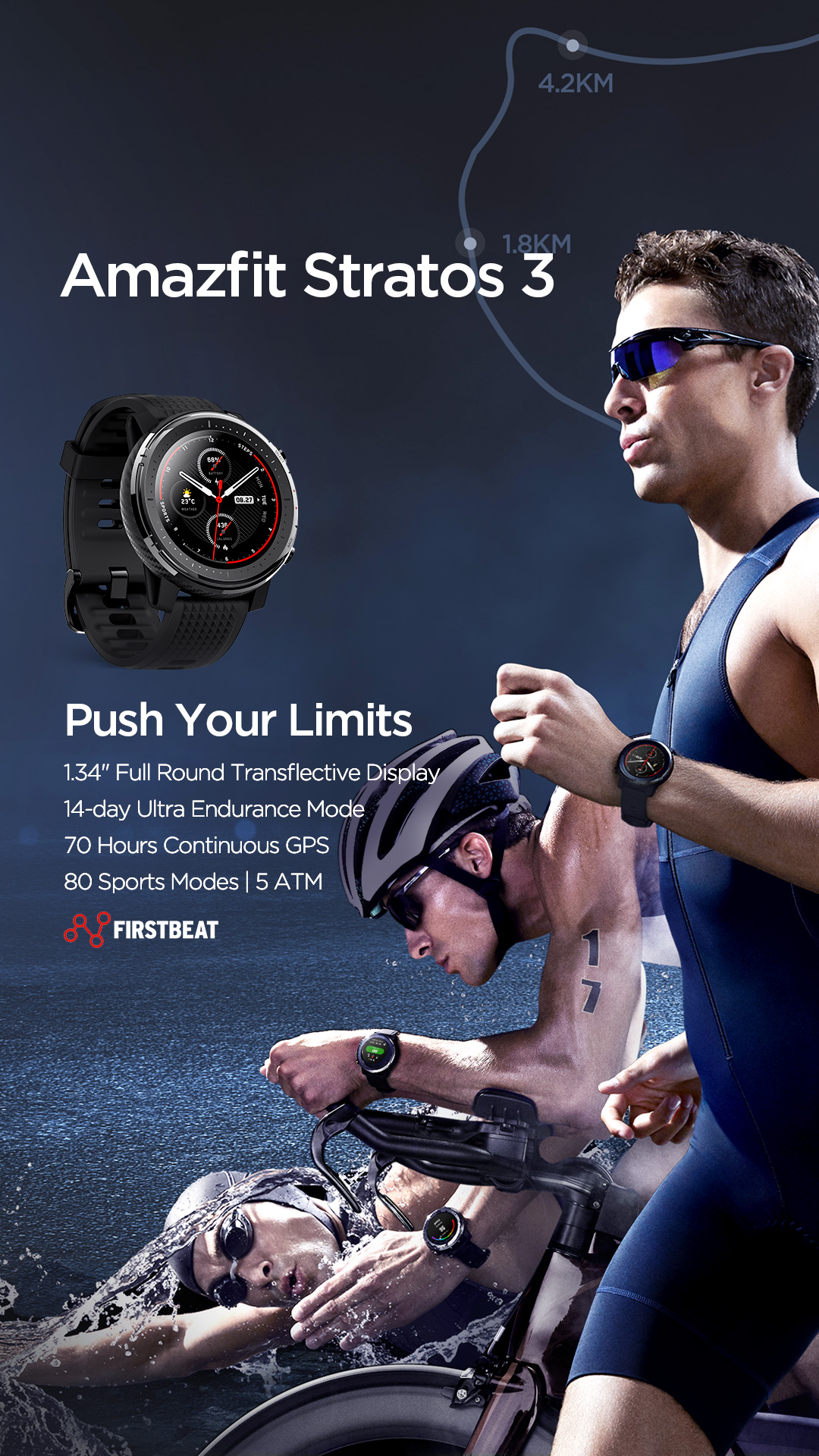 Amazfit Stratos 3 | Learn More About Amazfit Smart Sport Watches