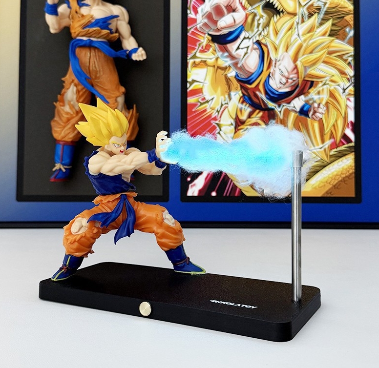 NIKOLATOY 七龍珠卡卡羅特賽亞人磁吸小夜燈(品牌直送) - SearchingC