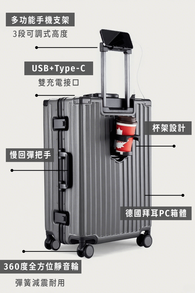 多個貼心實用設計