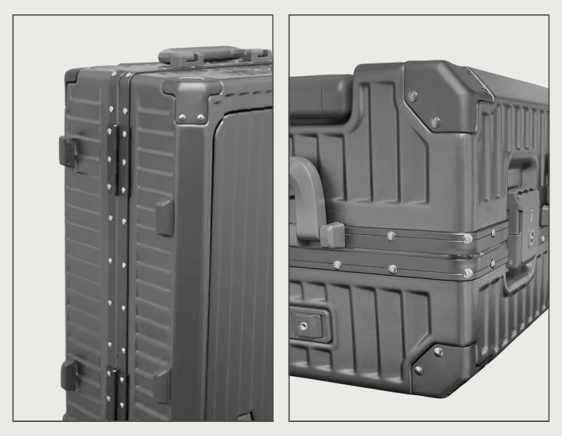 鋁合金邊框加固