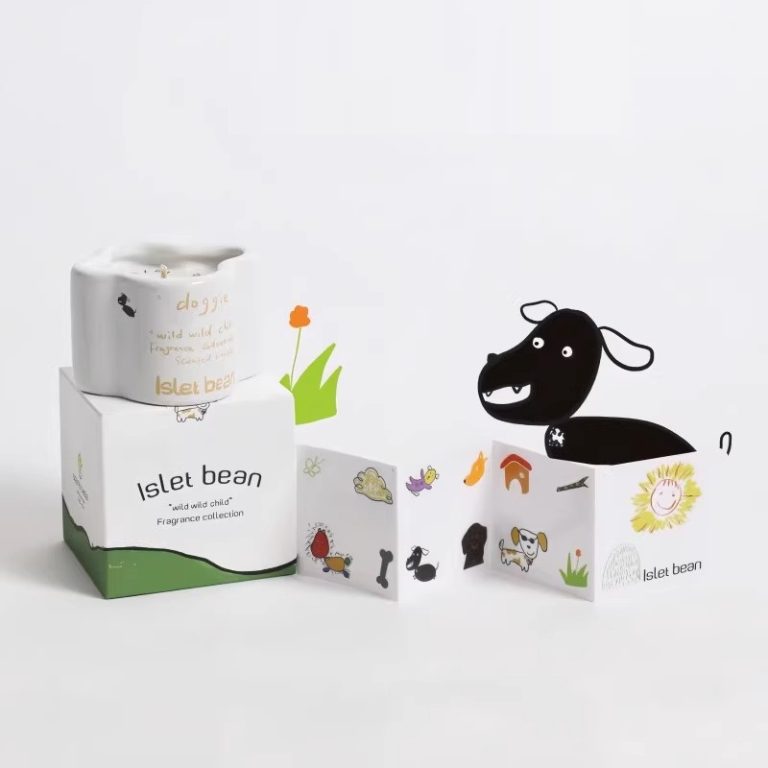 Islet Bean Islet bean 童趣手繪香薰蠟燭禮盒 (品牌直送) - SearchingC