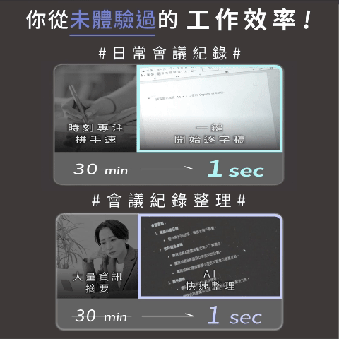 Wonder AI 語音轉寫 x 會議簡報匯總滑鼠 ｜ DeepSeek加強版