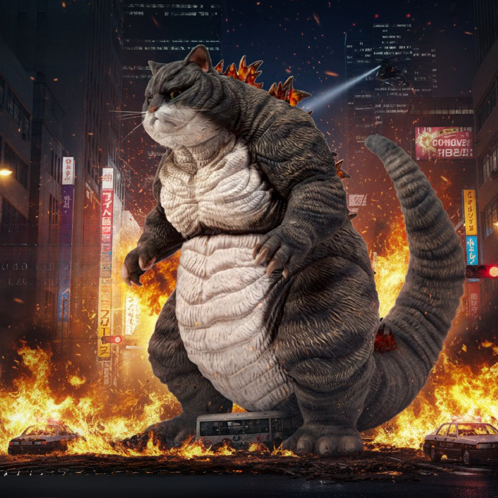 Kazzilla 貓斯拉3D模型 | 官方正版授權 x 限量生產 Kazzilla 貓斯拉3D模型 | 官方正版授權 x 限量生產