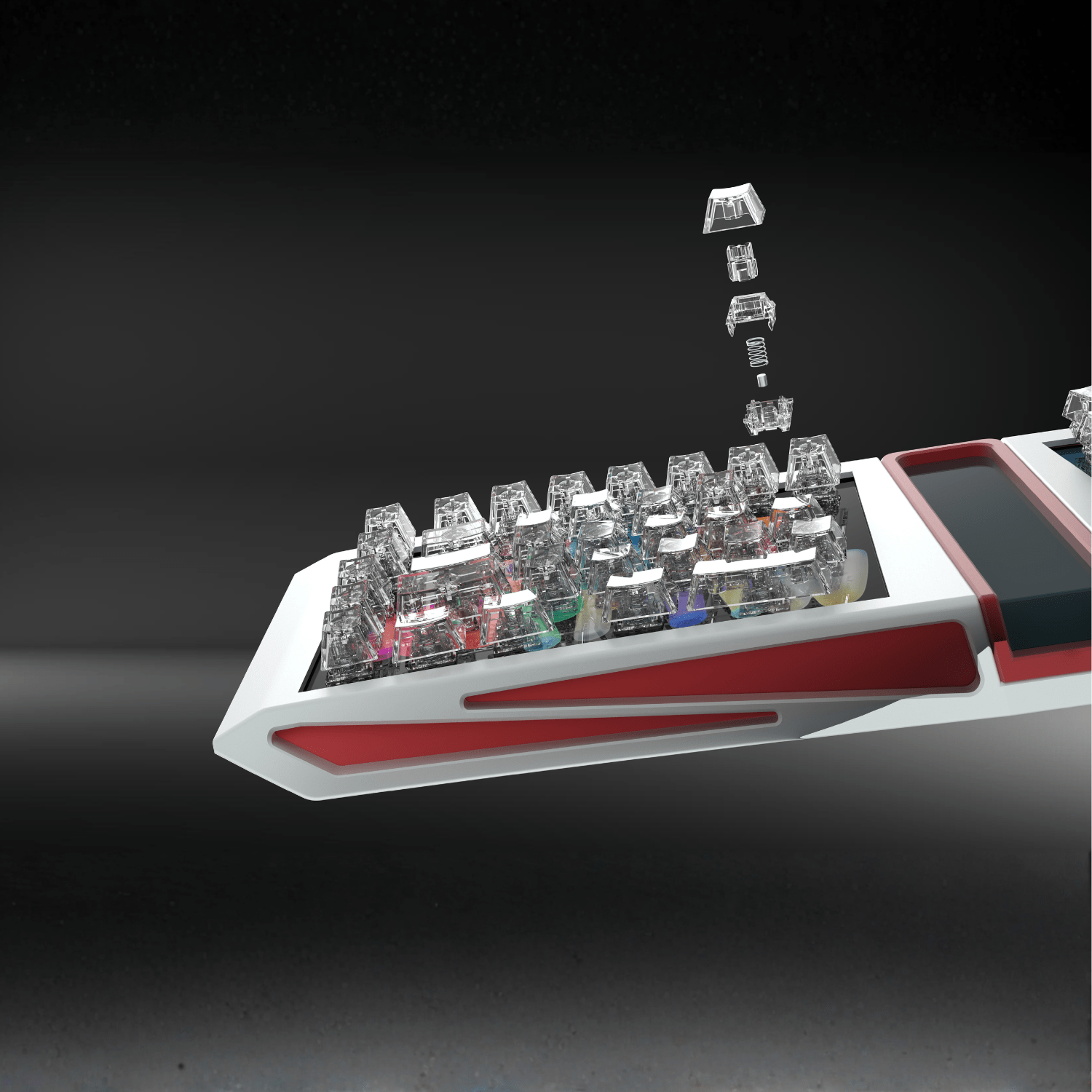 4-min-2 DS Pixel Pro 自定化雙 8 吋IPS 高解析螢幕顯示鍵盤|電競專用