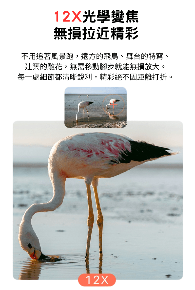 Ordro G650 | 旅行攝影專用 7200 萬高像素 X 12 倍變焦數碼相機