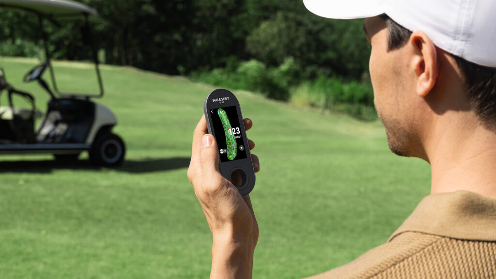 GeneSonic Pro mounted on a golf cart