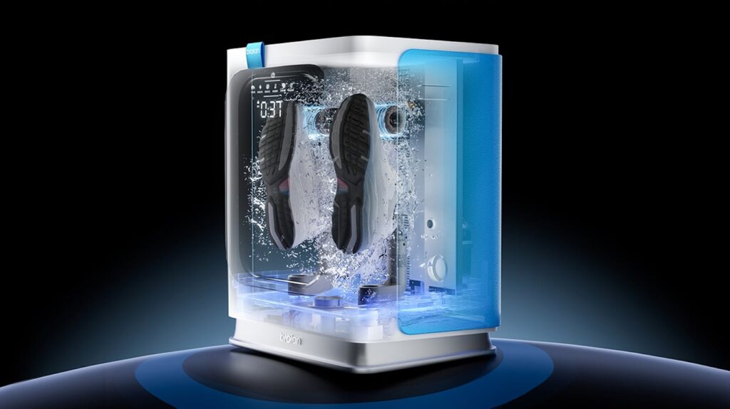 ClearX智能洗鞋機械人融入家居生活