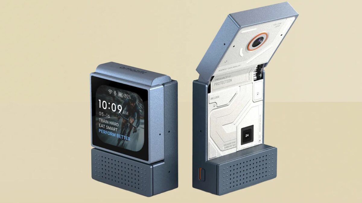 Amazfit V1TAL AI Food Tracking Camera on a table