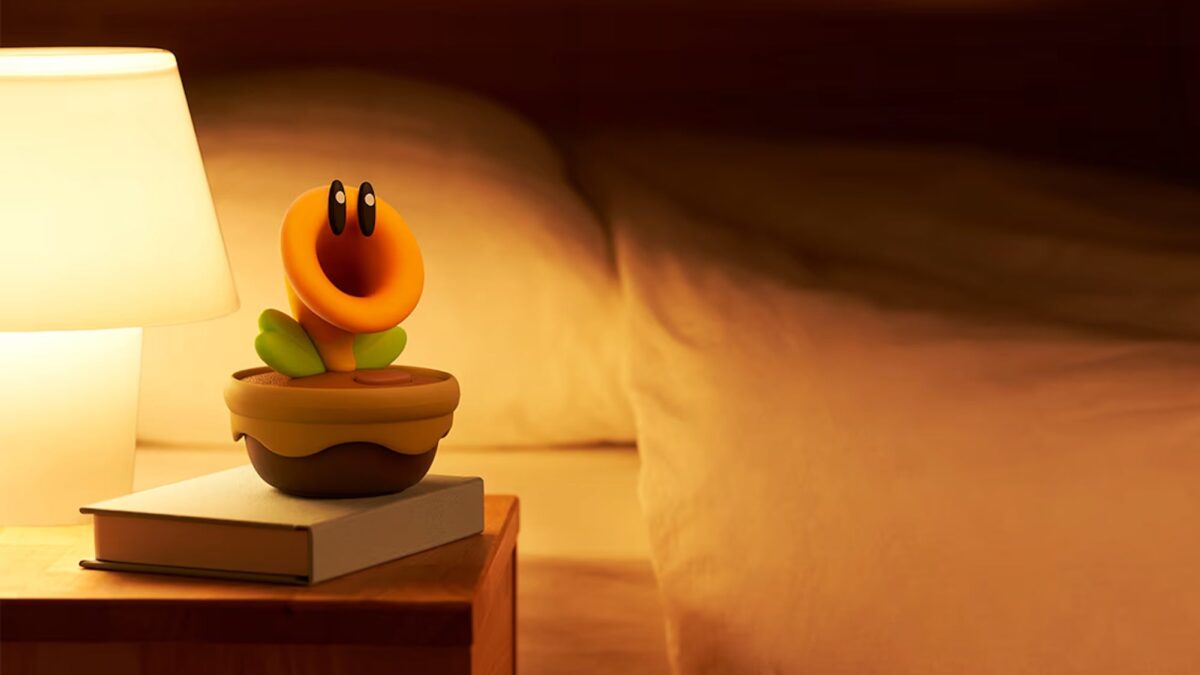 任天堂會說話的花在桌上的樣子