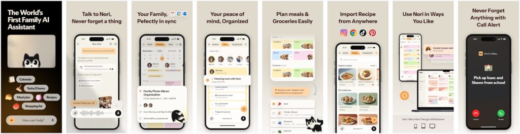 透過自然語言與 Nori 互動