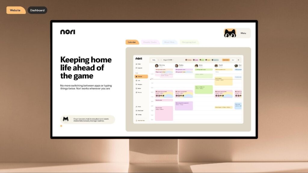 Nori 支援多種裝置