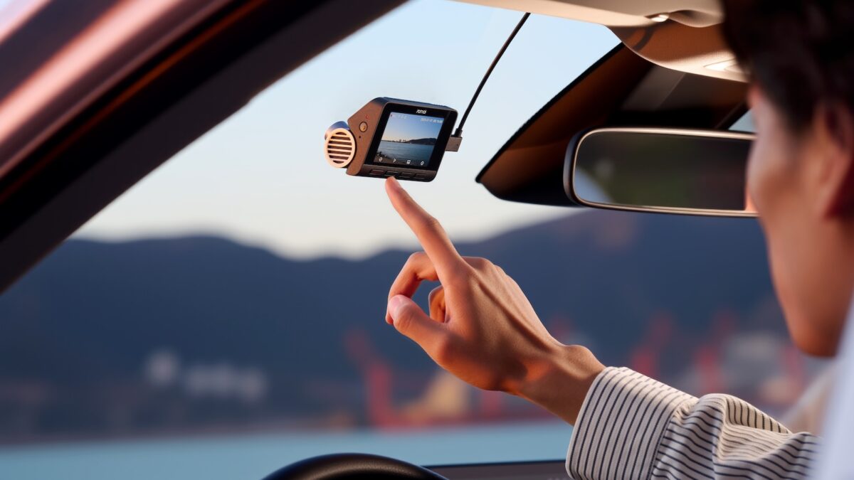 70mai A810S 安裝於車內擋風玻璃