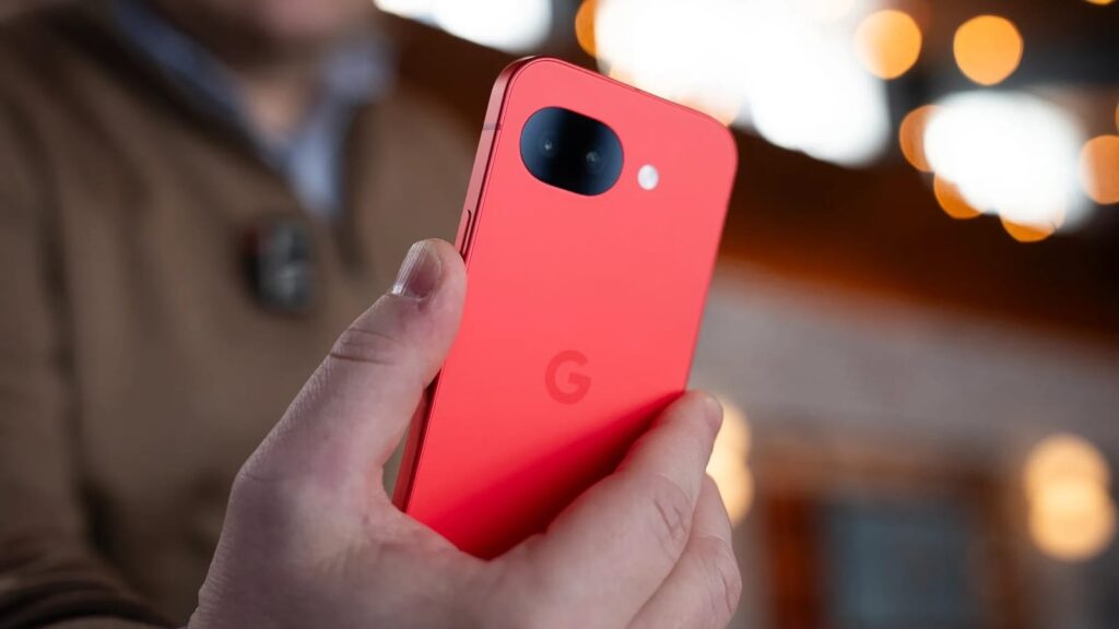 Google Pixel 10a 螢幕顯示