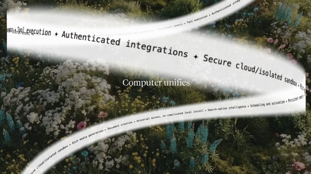 Perplexity Computer 多模型工作流程