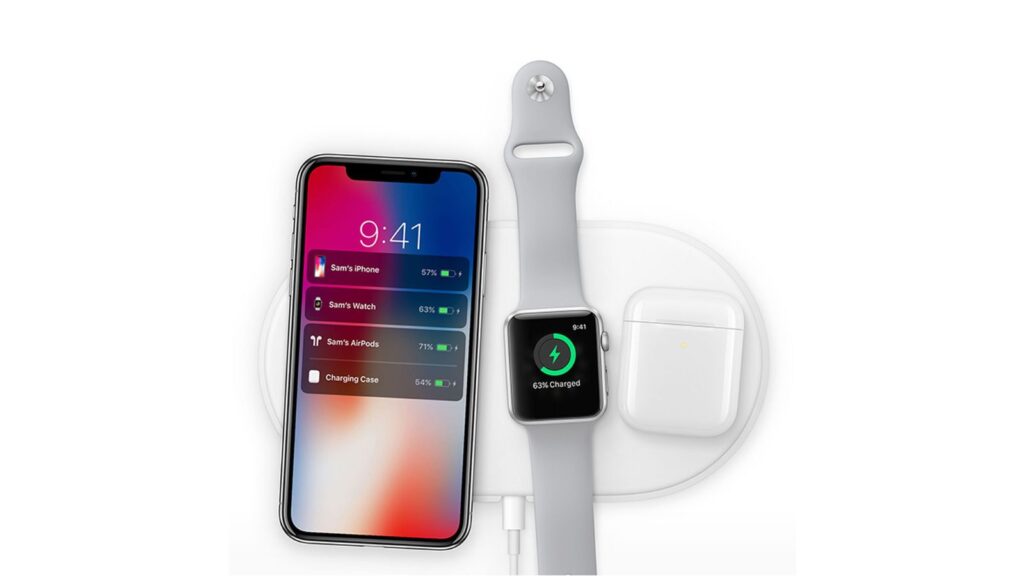 The promised but never released Apple AirPower wireless charging mat.