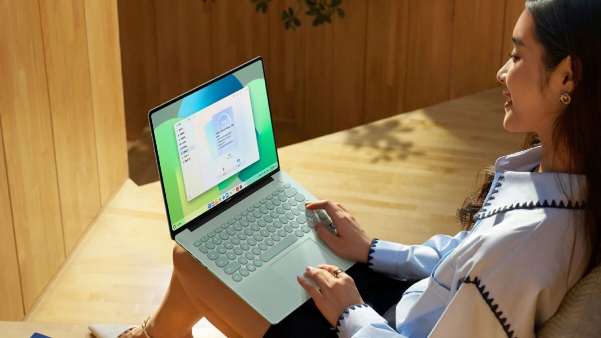 華為MateBook 14 HarmonyOS版輕薄筆電實景