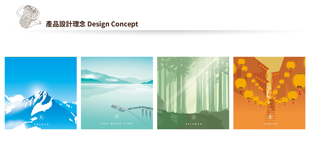 產品設計理念 Design Concept SUN MOON LAKE