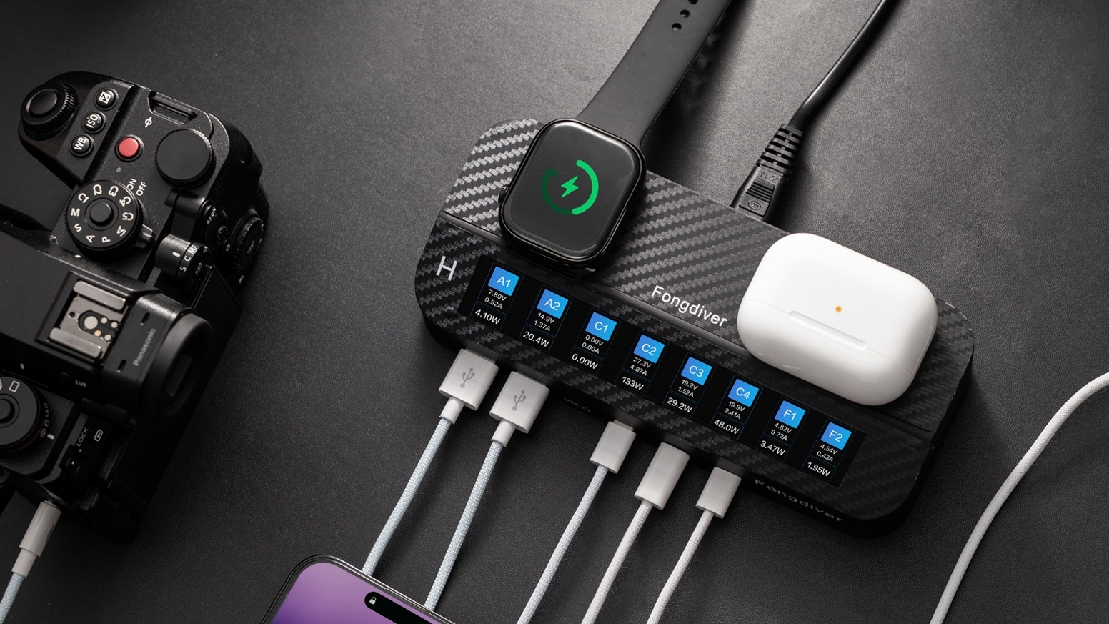 Fongdiver 550W Charging Hub 產品圖