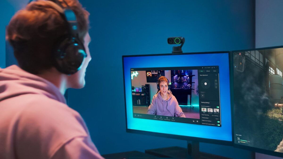 Elgato Facecam Neo 實況鏡頭示意圖