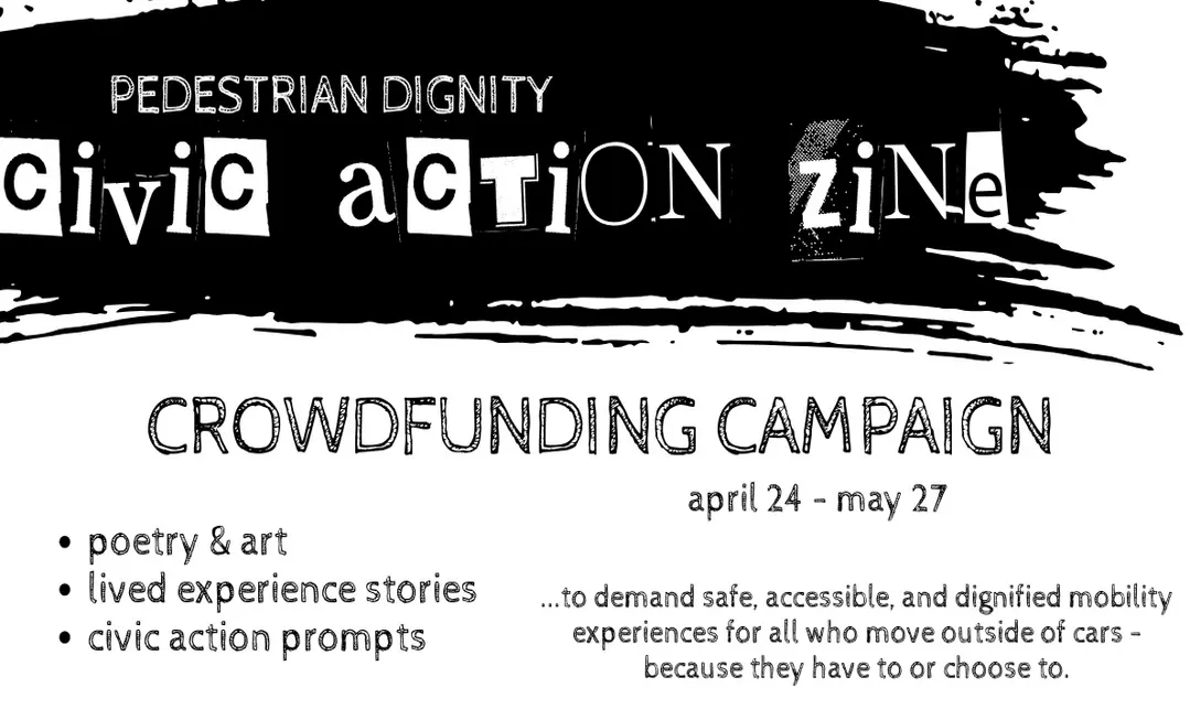 Pedestrian Dignity Civic Action Zine 產品圖