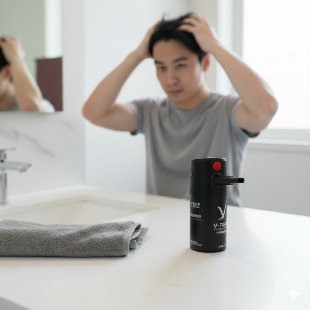 V-FIBRE電動噴霧髮粉主圖2