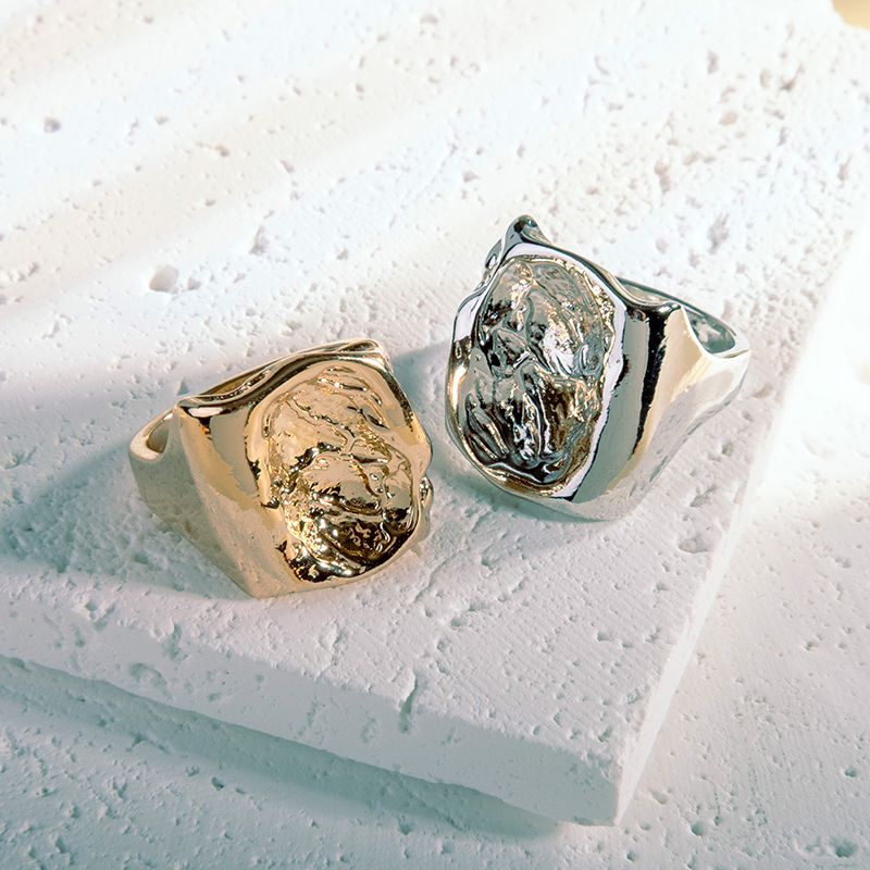 5 Irregular Signature Personalised Ring